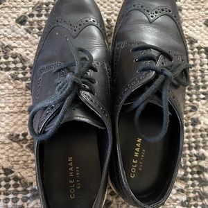 Cole Haan black leather Oxfords - sz 7